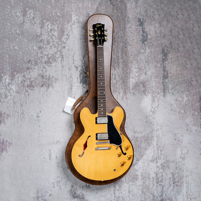 [SN A940xxx] CERTIFIED USED GIBSON 1959 ES-335 REISSUE VOS SEMI-HOLLOWBODY ELECTRIC GUITAR - VINTAGE NATURAL [2024]