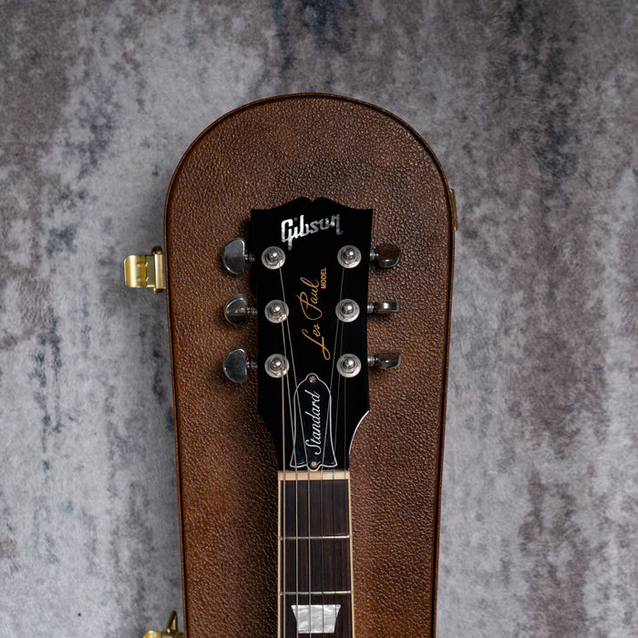 [SN 215130135] CERTIFIED USED GIBSON LES PAUL STANDARD 60S FIGURED TOP ELECTRIC GUITAR - ICED TEA