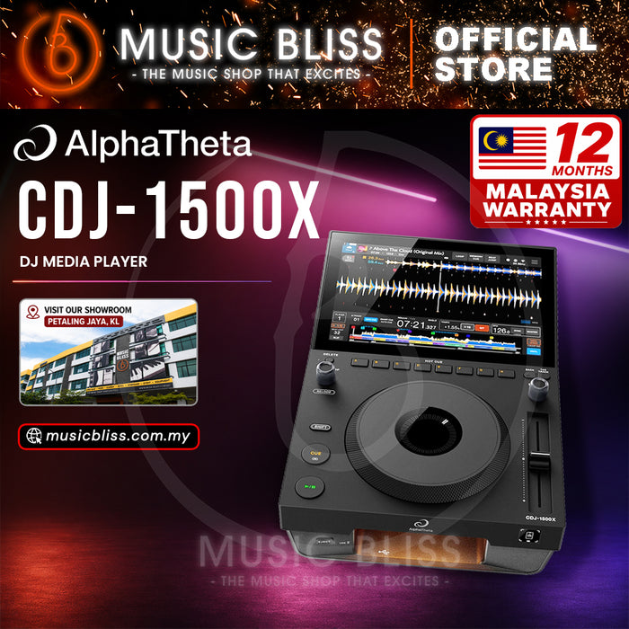 AlphaTheta CDJ-1500X DJ Media Player