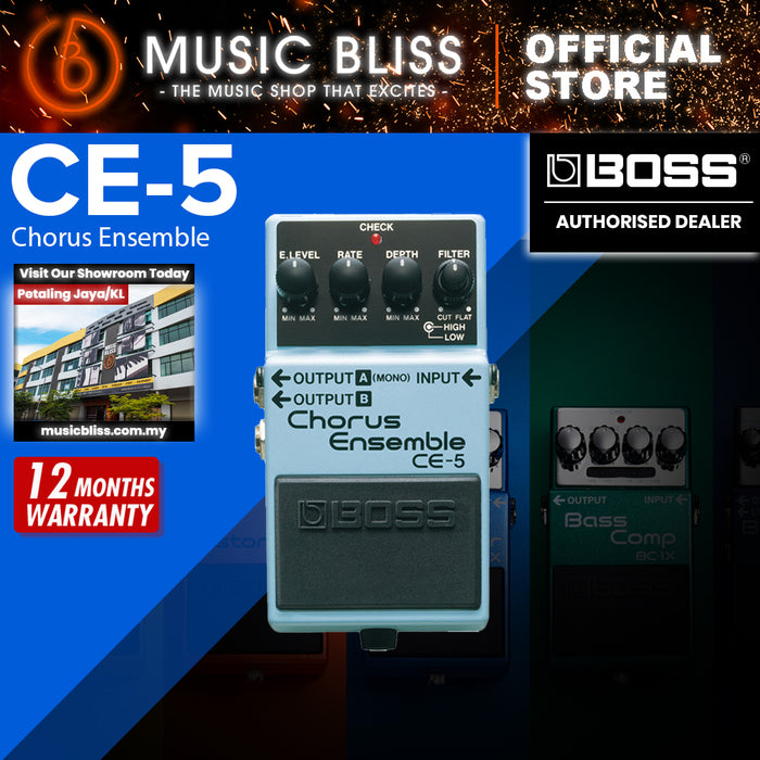Boss CE-5 Stereo Chorus Ensemble Guitar Pedal