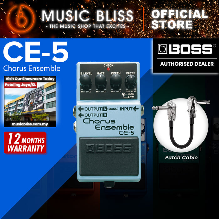 Boss CE-5 Stereo Chorus Ensemble Guitar Pedal