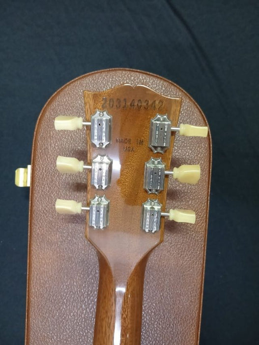 [SN 203140342] CERTIFIED USED GIBSON LES PAUL STANDARD 50S ELECTRIC GUITAR - GOLD TOP [2024]