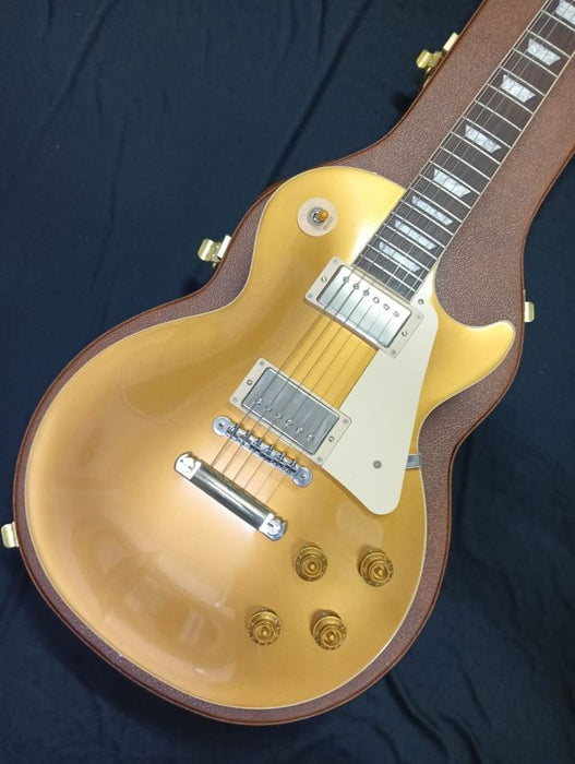 [SN 203140342] CERTIFIED USED GIBSON LES PAUL STANDARD 50S ELECTRIC GUITAR - GOLD TOP [2024]