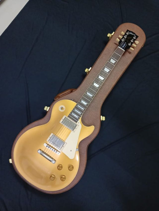 [SN 203140342] CERTIFIED USED GIBSON LES PAUL STANDARD 50S ELECTRIC GUITAR - GOLD TOP [2024]