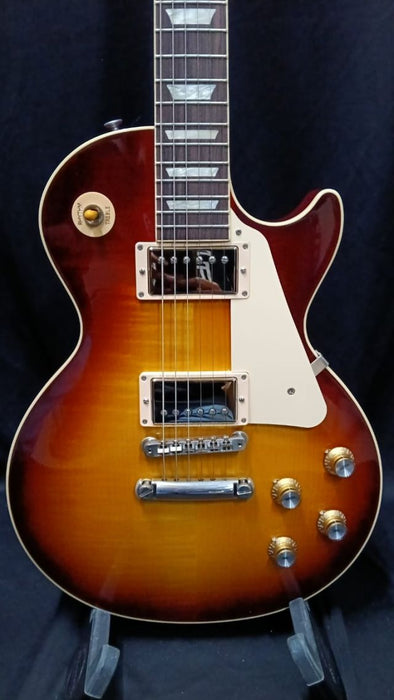 [SN 205240310] CERTIFIED USED GIBSON LES PAUL STANDARD 60S FIGURED TOP ELECTRIC GUITAR - ICED TEA