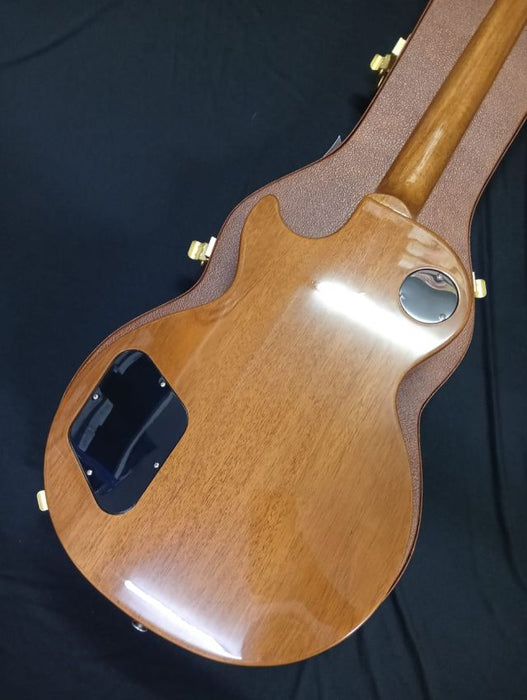 [SN 205740064] CERTIFIED USED GIBSON LES PAUL DELUXE 70S ELECTRIC GUITAR - GOLD TOP [2024]