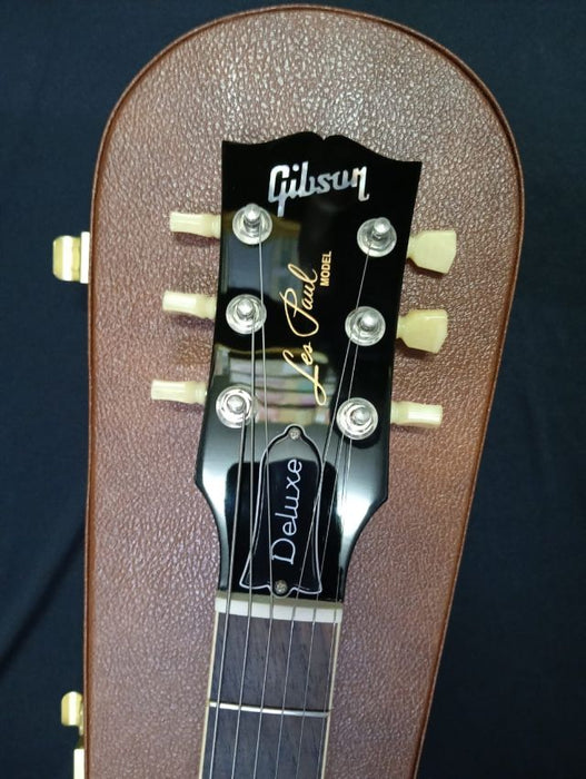 [SN 205740064] CERTIFIED USED GIBSON LES PAUL DELUXE 70S ELECTRIC GUITAR - GOLD TOP [2024]