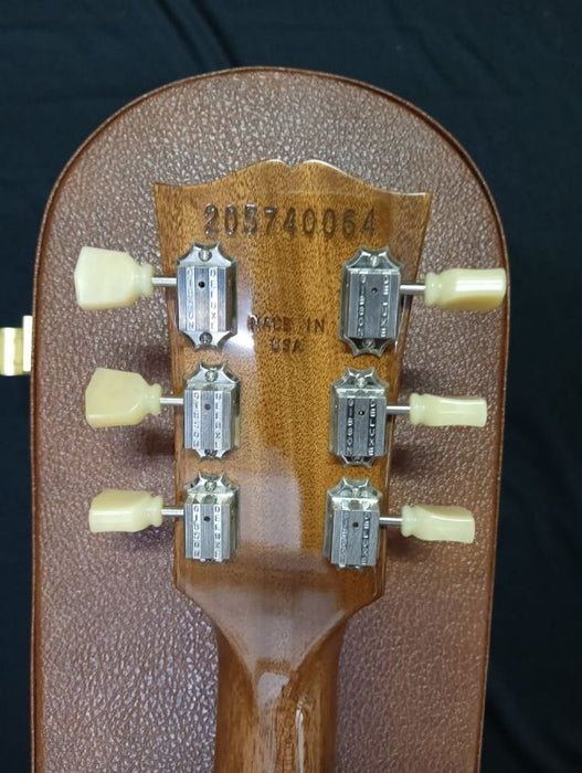 [SN 205740064] CERTIFIED USED GIBSON LES PAUL DELUXE 70S ELECTRIC GUITAR - GOLD TOP [2024]