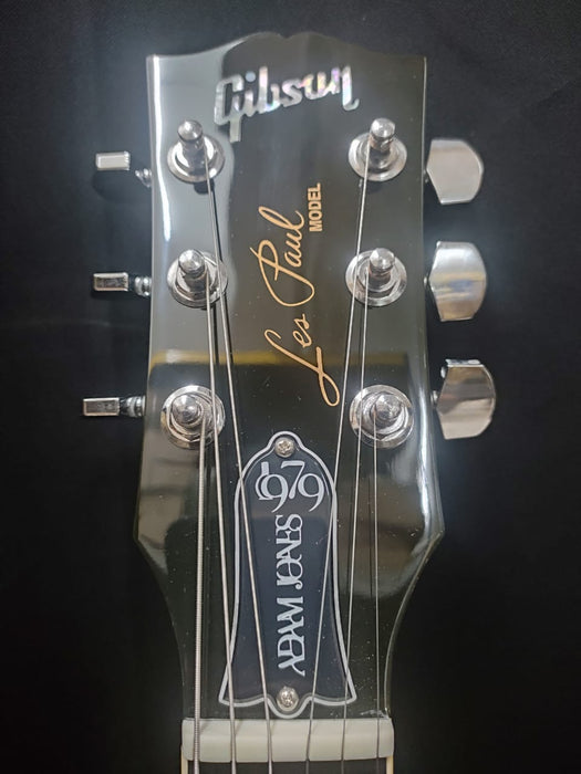 [SN 205940068] CERTIFIED USED GIBSON ADAM JONES LES PAUL STANDARD ELECTRIC GUITAR - SILVERBURST