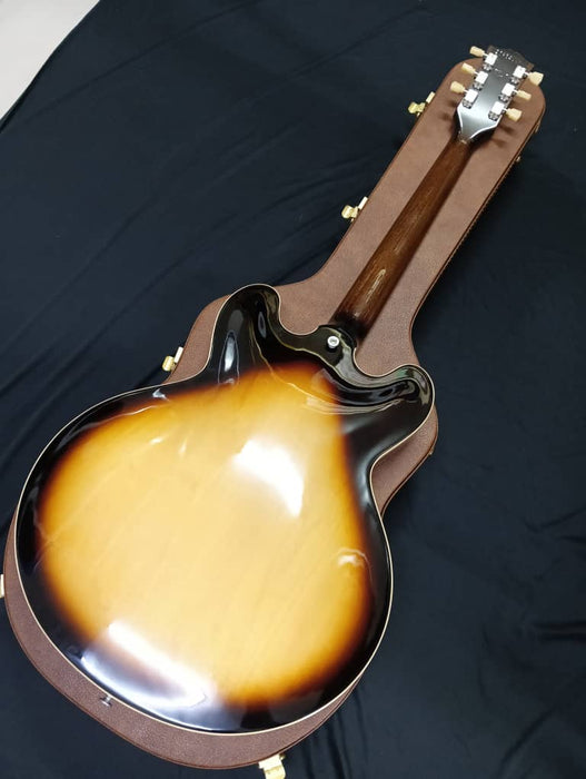 [SN 208540189] CERTIFIED USED GIBSON ES-335 SEMI-HOLLOWBODY ELECTRIC GUITAR - VINTAGE BURST [2024]