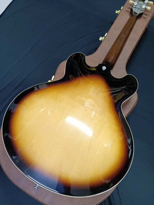 [SN 208540189] CERTIFIED USED GIBSON ES-335 SEMI-HOLLOWBODY ELECTRIC GUITAR - VINTAGE BURST [2024]