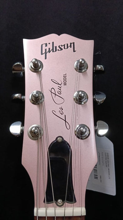 [SN 209750098] CERTIFIED USED GIBSON LES PAUL MODERN LITE ELECTRIC GUITAR - ROSE GOLD SATIN
