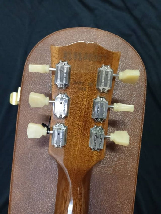 [SN 210140367] CERTIFIED USED GIBSON LES PAUL STANDARD 50S PLAIN TOP ELECTRIC GUITAR - SPARKLING BURGUNDY (2024)