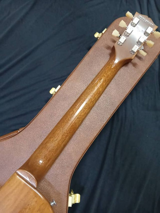 [SN 210140367] CERTIFIED USED GIBSON LES PAUL STANDARD 50S PLAIN TOP ELECTRIC GUITAR - SPARKLING BURGUNDY (2024)