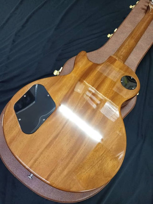 [SN 210140367] CERTIFIED USED GIBSON LES PAUL STANDARD 50S PLAIN TOP ELECTRIC GUITAR - SPARKLING BURGUNDY (2024)