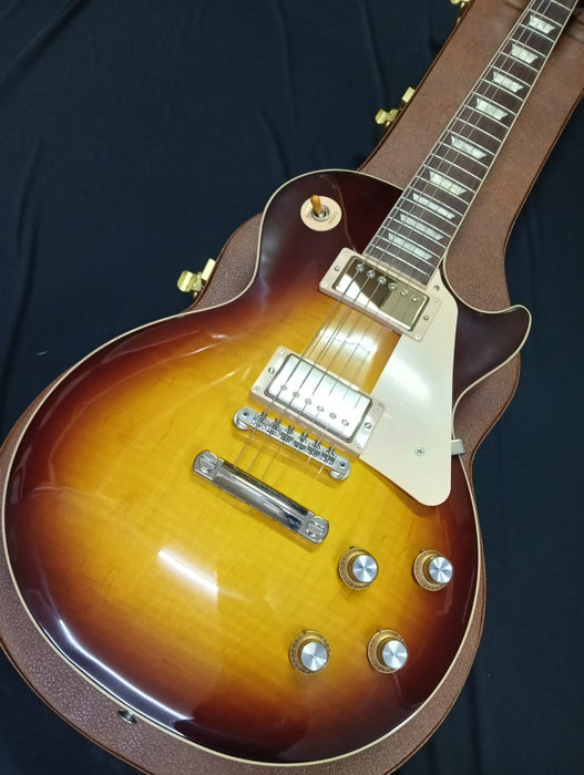 [SN 212040141] CERTIFIED USED GIBSON LES PAUL STANDARD 60S FIGURED TOP - ICED TEA [2024]
