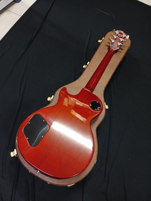 [SN 212040141] CERTIFIED USED GIBSON LES PAUL STANDARD 60S FIGURED TOP - ICED TEA [2024]