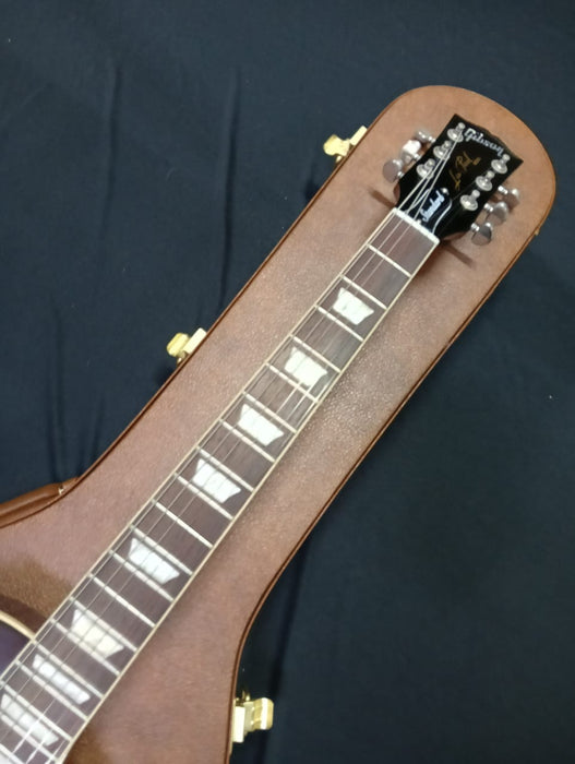 [SN 212040141] CERTIFIED USED GIBSON LES PAUL STANDARD 60S FIGURED TOP - ICED TEA [2024]