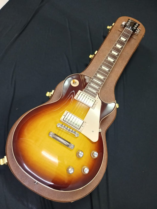 [SN 212040141] CERTIFIED USED GIBSON LES PAUL STANDARD 60S FIGURED TOP - ICED TEA [2024]