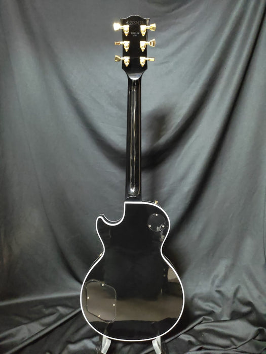 [SN 212650124] CERTIFIED USED GIBSON LES PAUL CUSTOM 70S ELECTRIC GUITAR - EBONY