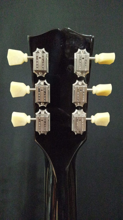 [SN 214140166] CERTIFIED USED GIBSON ES-335 SEMI-HOLLOWBODY ELECTRIC GUITAR - VINTAGE EBONY