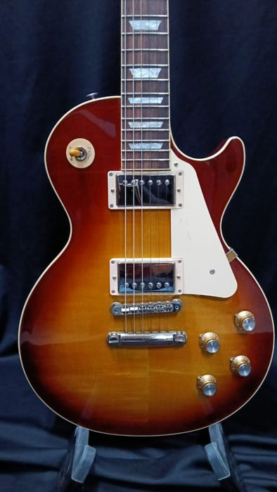 [SN 215130027] CERTIFIED USED GIBSON LES PAUL STANDARD 60S FIGURED TOP ELECTRIC GUITAR - ICED TEA