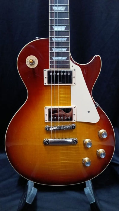 [SN 215130135] CERTIFIED USED GIBSON LES PAUL STANDARD 60S FIGURED TOP ELECTRIC GUITAR - ICED TEA
