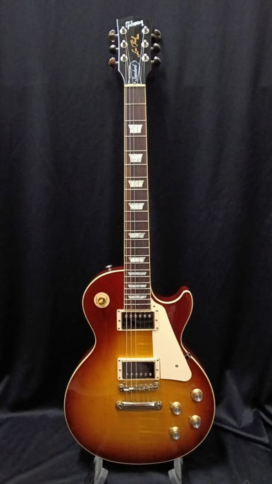 [SN 215130135] CERTIFIED USED GIBSON LES PAUL STANDARD 60S FIGURED TOP ELECTRIC GUITAR - ICED TEA