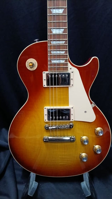 [SN 215930043] CERTIFIED USED GIBSON LES PAUL STANDARD 60S FIGURED TOP ELECTRIC GUITAR - ICED TEA