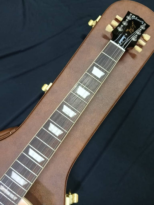 [SN 215940237] GIBSON LES PAUL STANDARD 50S LEFT-HANDED ELECTRIC GUITAR - GOLD TOP [2024]