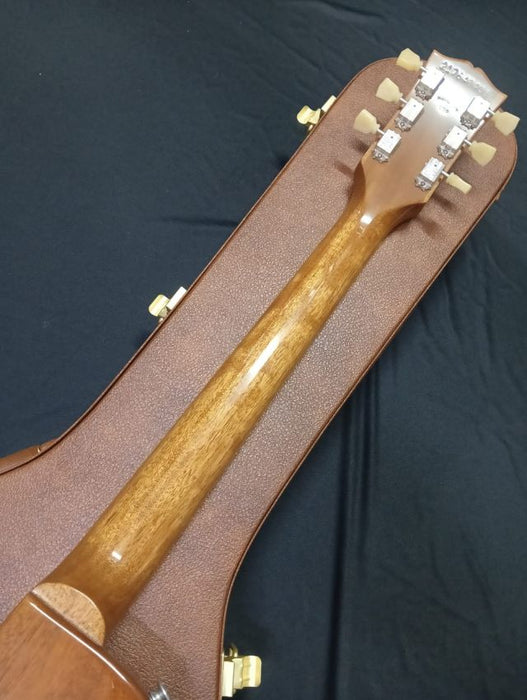 [SN-217640408] CERTIFIED USED GIBSON LES PAUL DELUXE 70S ELECTRIC GUITAR - GOLD TOP