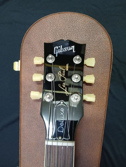 [SN-217640408] CERTIFIED USED GIBSON LES PAUL DELUXE 70S ELECTRIC GUITAR - GOLD TOP