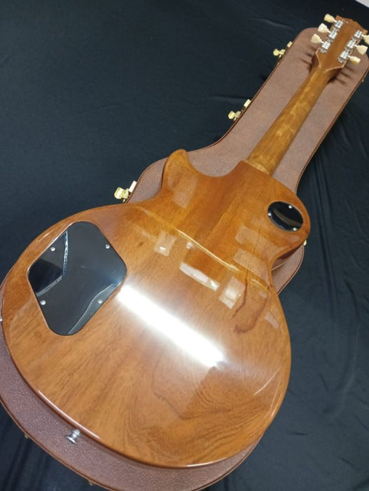 [SN-217640408] CERTIFIED USED GIBSON LES PAUL DELUXE 70S ELECTRIC GUITAR - GOLD TOP