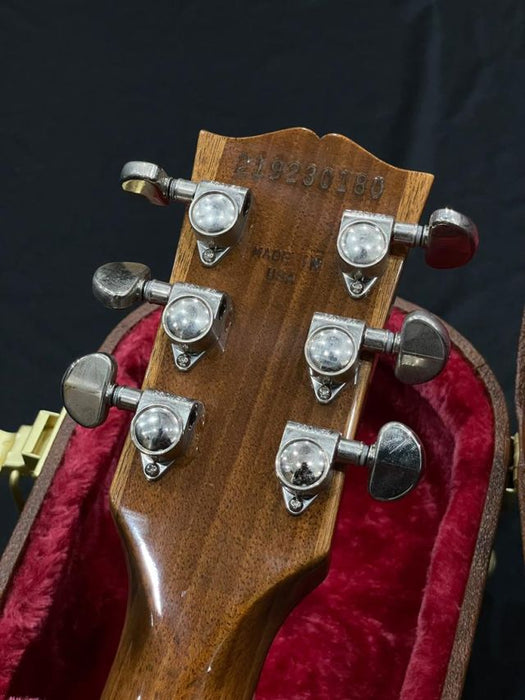 [SN 219230180] CERTIFIED USED GIBSON LES PAUL STANDARD 60S PLAIN TOP ELECTRIC GUITAR - PELHAM BLUE (2023)