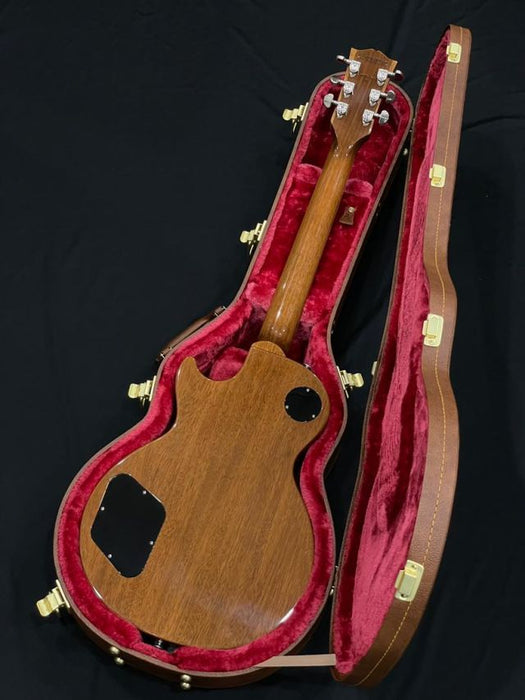 [SN 219230180] CERTIFIED USED GIBSON LES PAUL STANDARD 60S PLAIN TOP ELECTRIC GUITAR - PELHAM BLUE (2023)