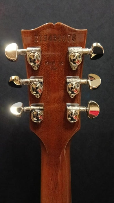 [SN 219430078] CERTIFIED USED GIBSON LES PAUL STANDARD 60S PLAIN TOP ELECTRIC GUITAR - SPARKLING BURGUNDY