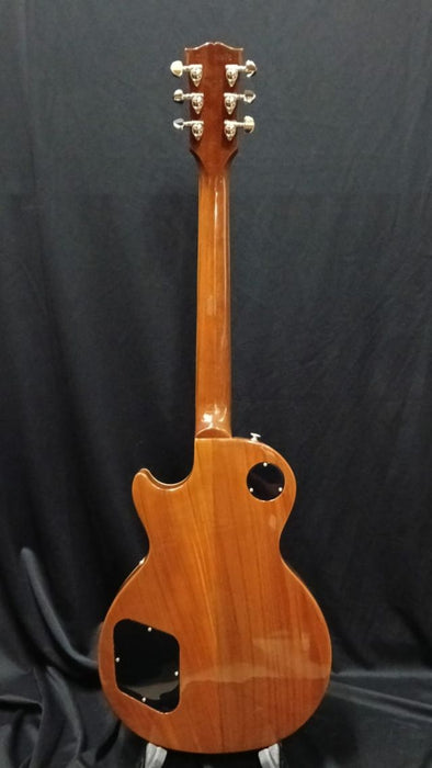 [SN 219430078] CERTIFIED USED GIBSON LES PAUL STANDARD 60S PLAIN TOP ELECTRIC GUITAR - SPARKLING BURGUNDY