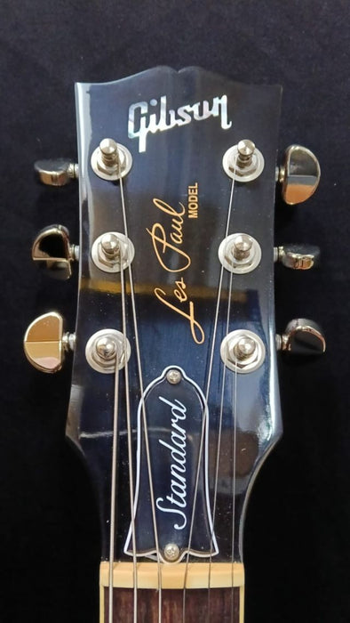 [SN 219430078] CERTIFIED USED GIBSON LES PAUL STANDARD 60S PLAIN TOP ELECTRIC GUITAR - SPARKLING BURGUNDY