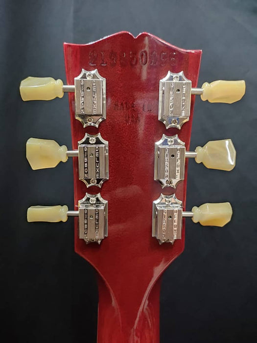 [SN 219850296] CERTIFIED USED GIBSON SG STANDARD '61 MAESTRO VIBROLA ELECTRIC GUITAR - VINTAGE CHERRY