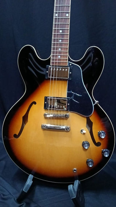 [SN 221030135] CERTIFIED USED GIBSON ES-335 SEMI-HOLLOWBODY ELECTRIC GUITAR - VINTAGE BURST