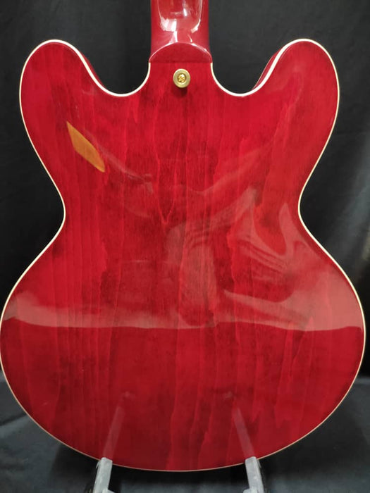 [SN 221150247] CERTIFIED USED GIBSON MARCUS KING ES-345 SEMI-HOLLOWBODY ELECTRIC GUITAR - SIXTIES CHERRY