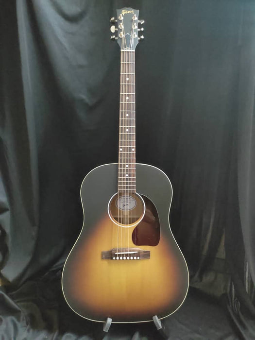[SN 22125059] CERTIFIED USED GIBSON ACOUSTIC J-45 SPECIAL ACOUSTIC-ELECTRIC GUITAR - SATIN VINTAGE SUNBURST