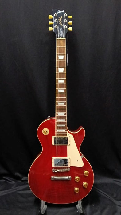 [SN 221330189] CERTIFIED USED GIBSON LES PAUL STANDARD 50S FIGURED TOP ELECTRIC GUITAR - '60S CHERRY