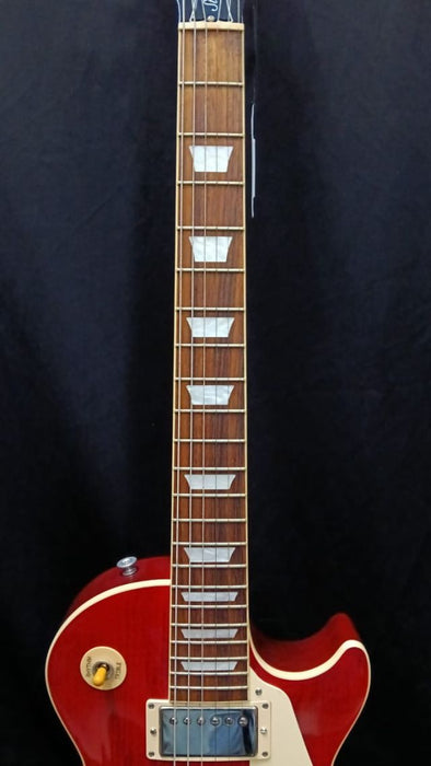 [SN 221330189] CERTIFIED USED GIBSON LES PAUL STANDARD 50S FIGURED TOP ELECTRIC GUITAR - '60S CHERRY