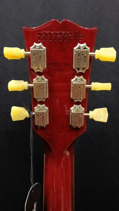 [SN 221330189] CERTIFIED USED GIBSON LES PAUL STANDARD 50S FIGURED TOP ELECTRIC GUITAR - '60S CHERRY