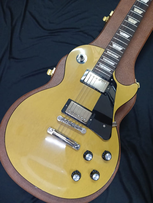 [SN 222940258] CERTIFIED USED GIBSON LES PAUL STANDARD 60S MAHOGANY TOP - TV YELLOW [2024]