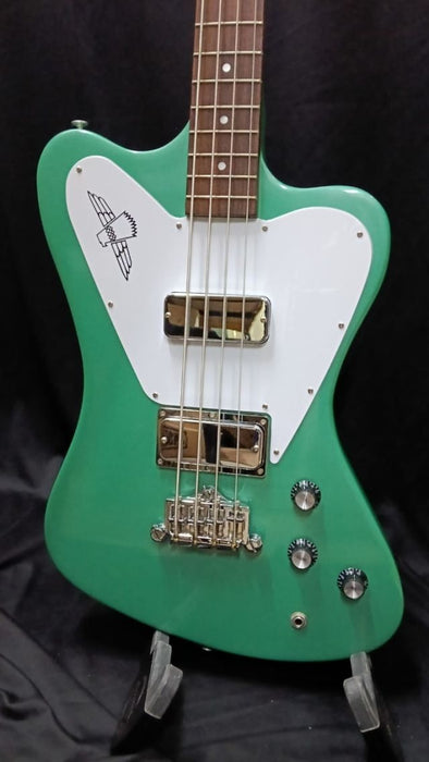[SN 231430081] CERTIFIED USED GIBSON NON-REVERSE THUNDERBIRD BASS GUITAR - INVERNESS GREEN