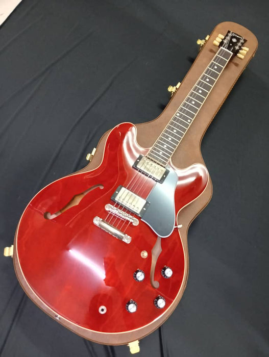 [SN 232040197] CERTIFIED USED GIBSON ES-335 SEMI-HOLLOWBODY ELECTRIC GUITAR - 60S CHERRY [2024]