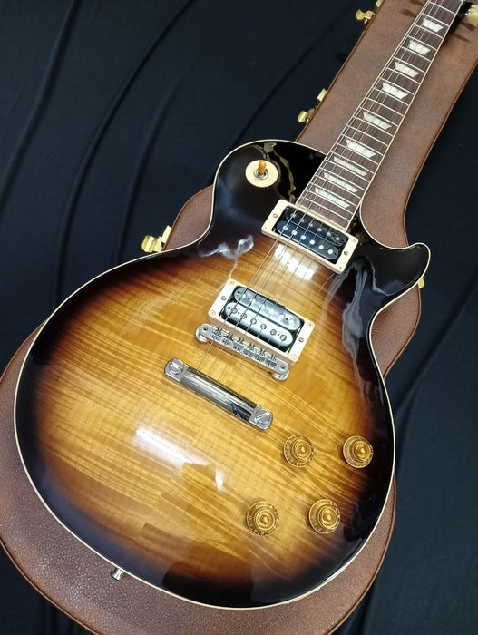 [SN 232340085] CERTIFIED USED GIBSON SLASH LES PAUL STANDARD ELECTRIC GUITAR - NOVEMBER BURST [2024]