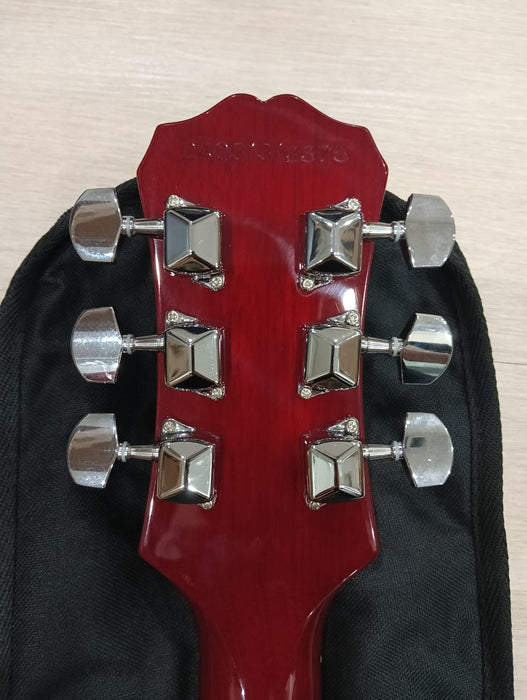 [SN 24031312375] CERTIFIED USED Epiphone Slash "AFD" Les Paul Special-II Outfit Electric Guitar - Appetite Amber